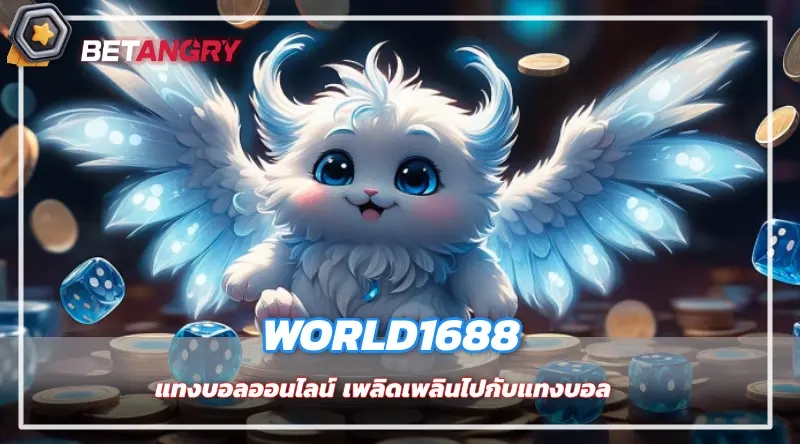 WORLD1688 แทงบอลออนไลน์ เพลิดเพลินไปกับแทงบอล