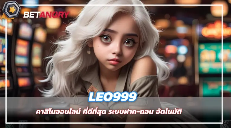 LEO999 คาสิโนออนไลน์ ที่ดีที่สุด ระบบฝาก-ถอน อัตโนมัติ 