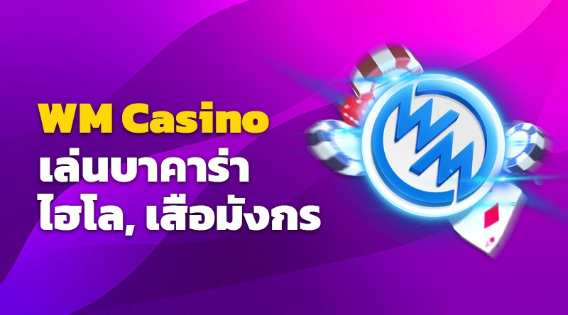 WM Casino คาสิโนออนไลน์ และเล่นบาคาร่า, ไฮโล, เสือมังกร ที่ BETANGRY